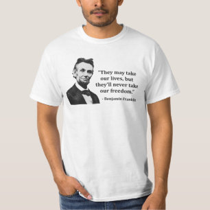 Abraham Lincoln trollcitationstecken Tee
