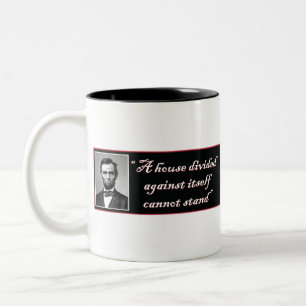 Abraham Lincoln Två-Tonad Mugg