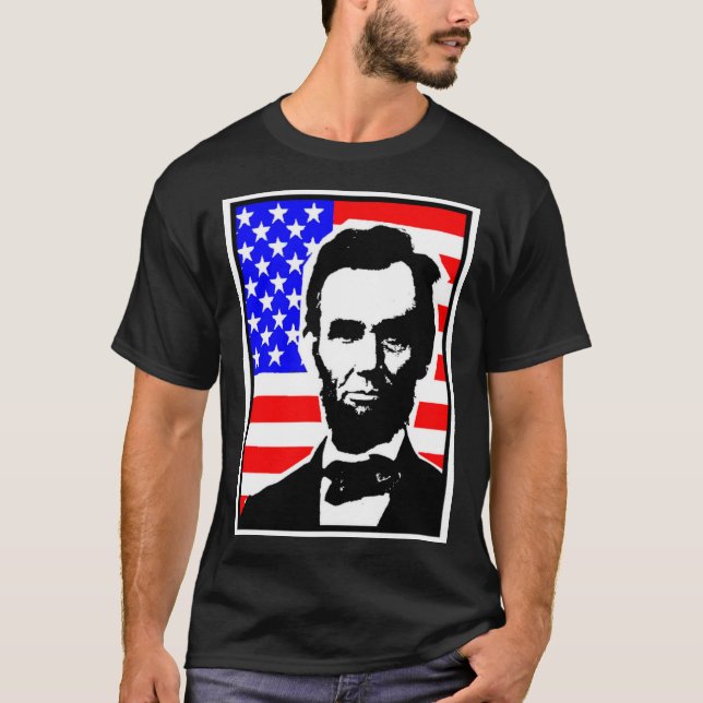 ABRAHAM LINCOLN-UNION T SHIRT (Framsida)