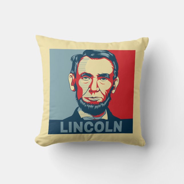 Abraham Lincoln USA:s president Hope Stil Kudde (Framsida)