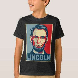 Abraham Lincoln USA:s president Hope Stil T Shirt