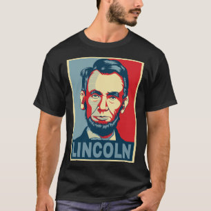 Abraham Lincoln USA:s president Hope Stil T Shirt