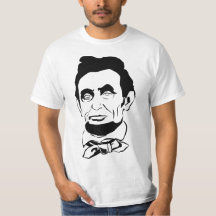 Abraham Lincoln vektorScreenprint