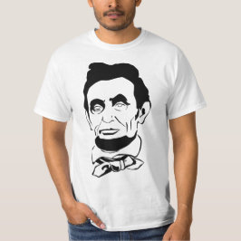 Abraham Lincoln vektorScreenprint T-shirt