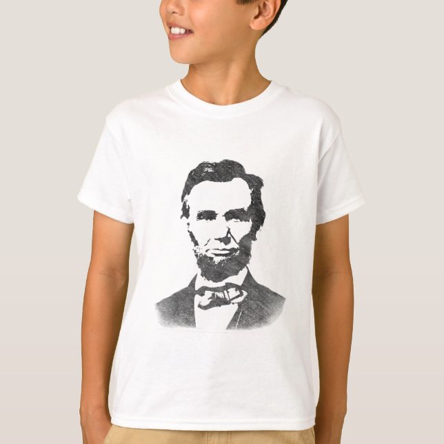 Abraham Lincoln vintageporträtt Tröja (Framsida)