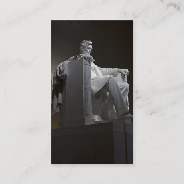 Abraham Lincoln Visitkort (Framsida)