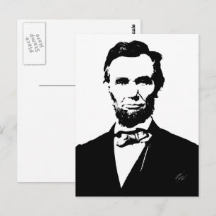 Abraham Lincoln Vykort