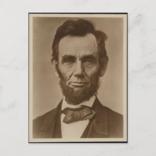 Abraham Lincoln Vykort