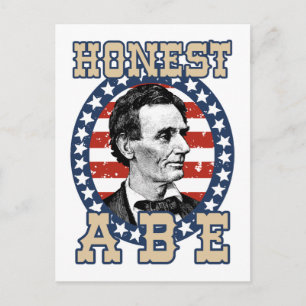 Abraham Lincoln Vykort
