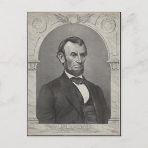 Abraham Lincoln Vykort