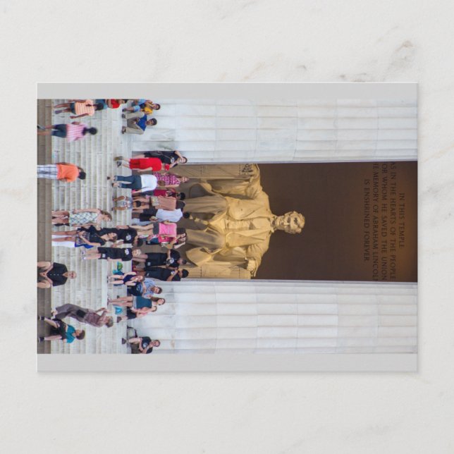 Abraham Lincoln Vykort (Framsida)