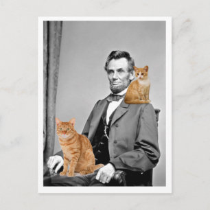 Abraham Lincoln Vykort