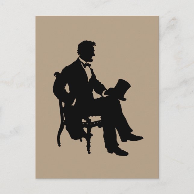 Abraham Lincoln Vykort (Framsida)