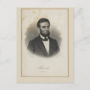 Abraham Lincoln Vykort