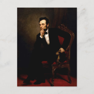 Abraham Lincoln Vykort
