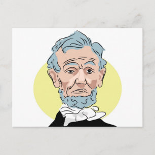 Abraham Lincoln Vykort