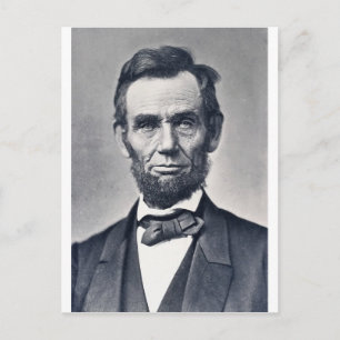 Abraham Lincoln Vykort