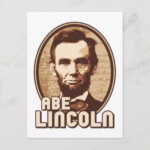 Abraham Lincoln Vykort