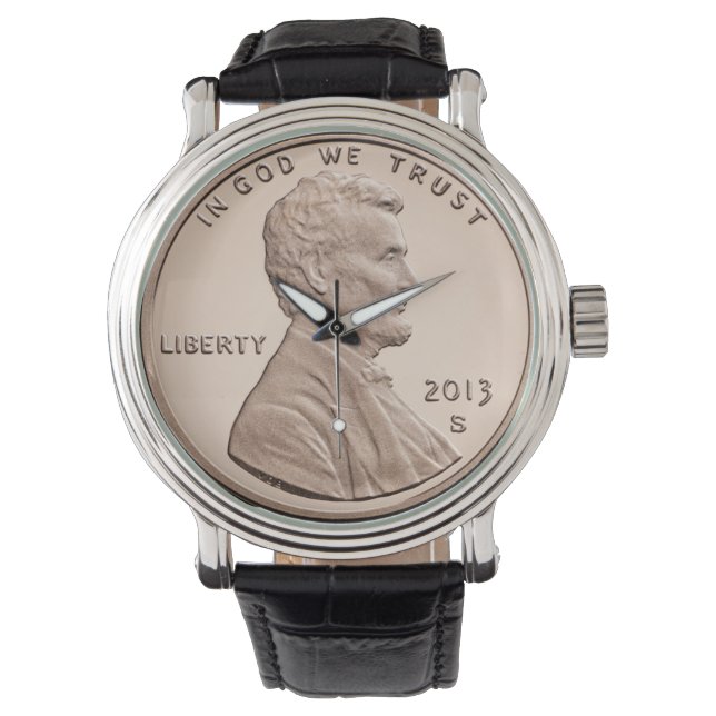Abraham Lincoln Watch Armbandsur (Framsida)