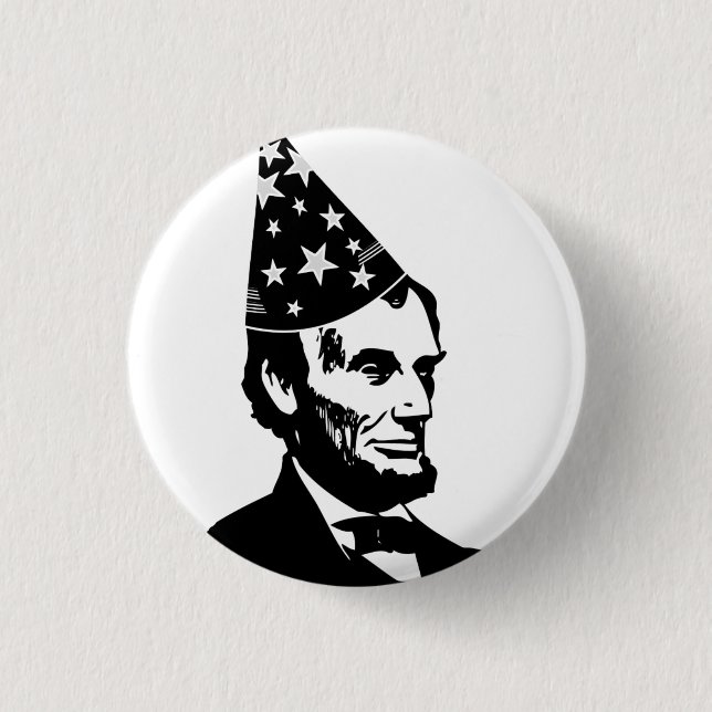 Abraham Lincoln's Birthday Knapp (Framsida)