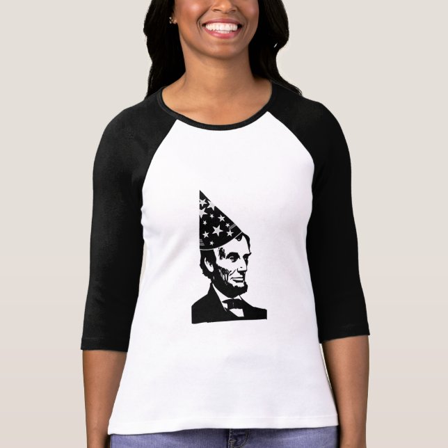 Abraham Lincoln's Birthday T-shirt (Framsida)