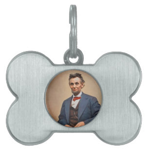 Abraham Lincolon Namnbricka Husdjur