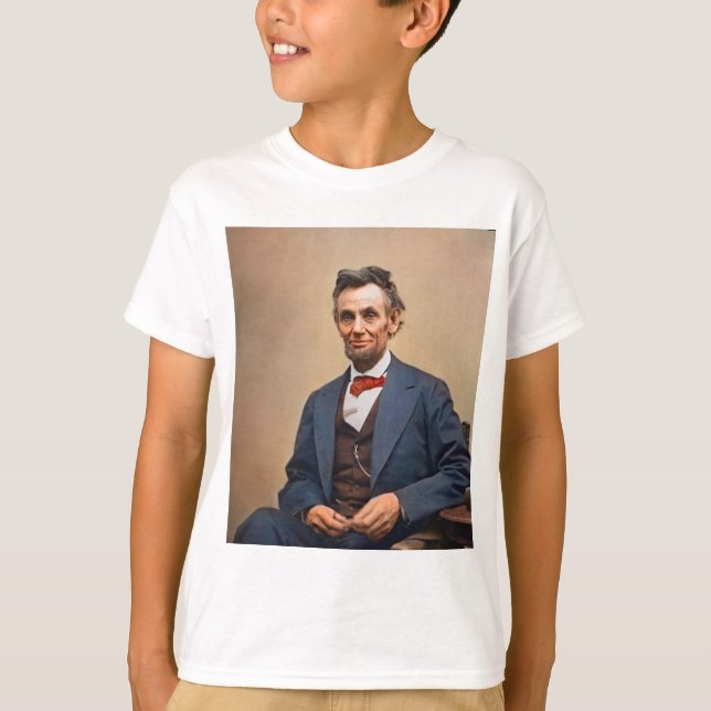 Abraham Lincolon T-shirt (Framsida)