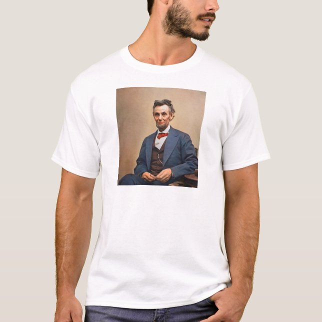 Abraham Lincolon T-shirt (Framsida)