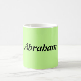 Abraham namnmugg kaffemugg