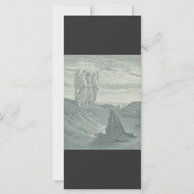 Abraham och de tre Änglar (Framsida)