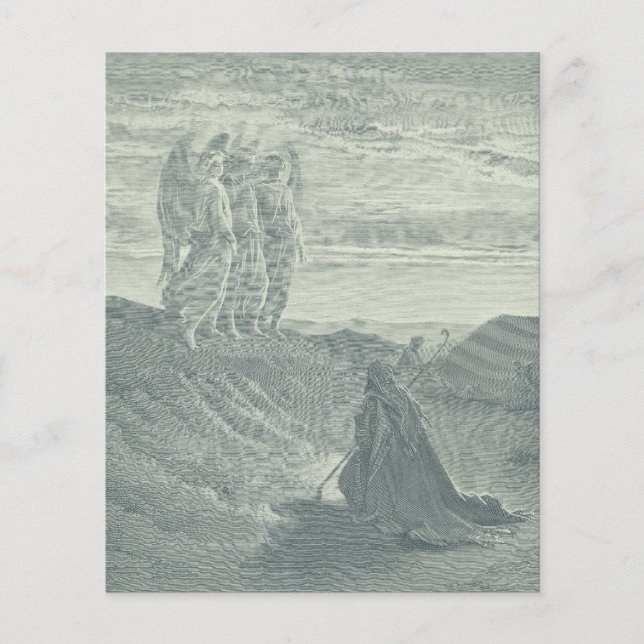Abraham och de tre Änglar (Framsida)