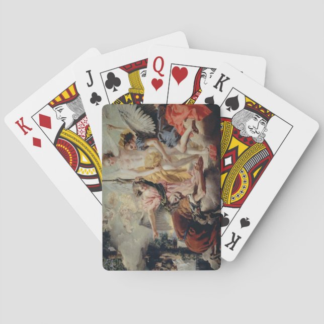 Abraham och de tre Änglar Casinokort (Baksidan)
