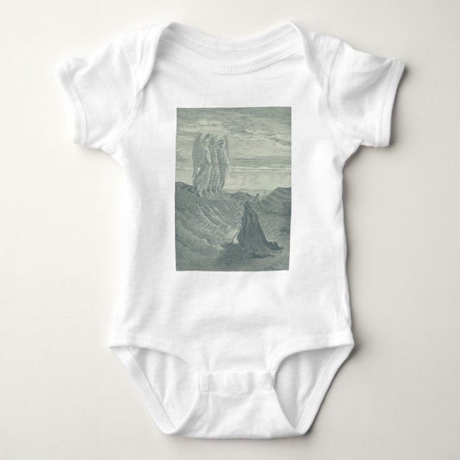 Abraham och de tre Änglar T Shirt (Framsida)