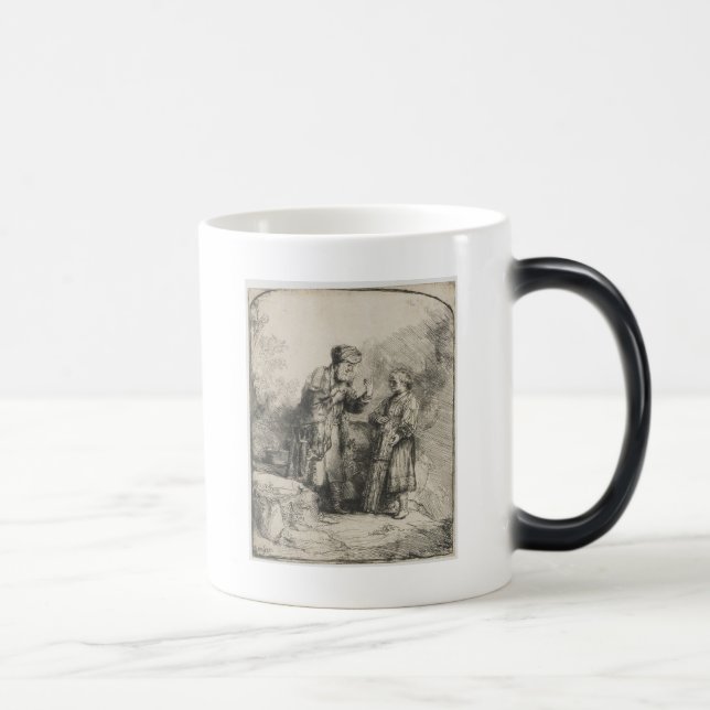 Abraham och Isaac Magisk Mugg (Höger)
