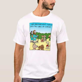 Abraham och landet av hunden tee