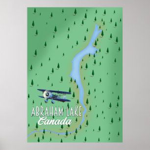 Abraham Sjö, canada Poster