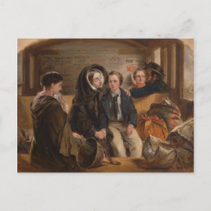 Abraham Solomon - The Parting CC0197 Postcard Vykort