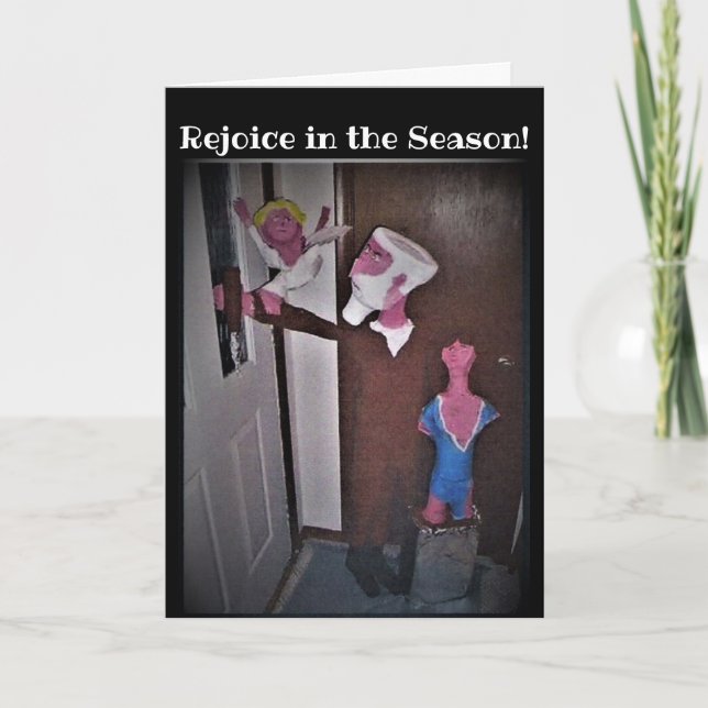 "Abrahams offer" Påskkort Kort (Framsida)