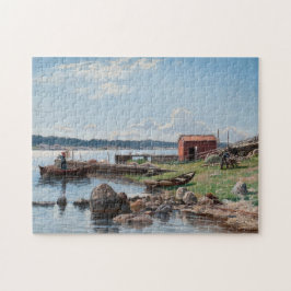 Abrahamssons" motiv från Jutholmen" pussel