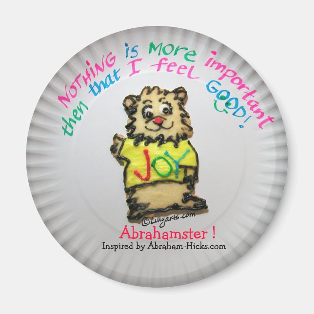 Abrahamster Cookie Joy Magnet (Framsidan)