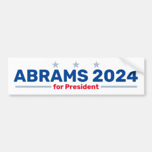 Abrams 2024 stötfångare bildekal