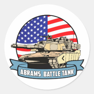 ABRAMS AMERICA RUNT KLISTERMÄRKE