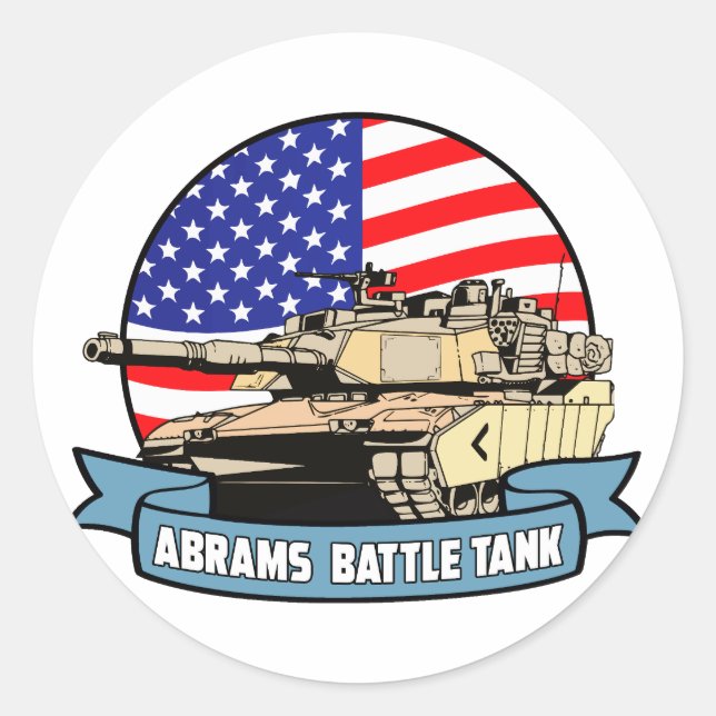 ABRAMS AMERICA RUNT KLISTERMÄRKE (Framsida)