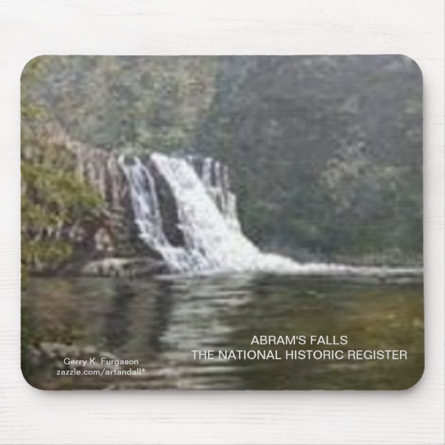 "ABRAM'S FALLS" MUSPAD MUSMATTA (Framsidan)
