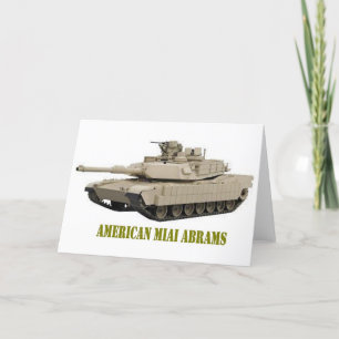 ABRAMS-TANK FÖR AMERIKAN M1A1 KORT