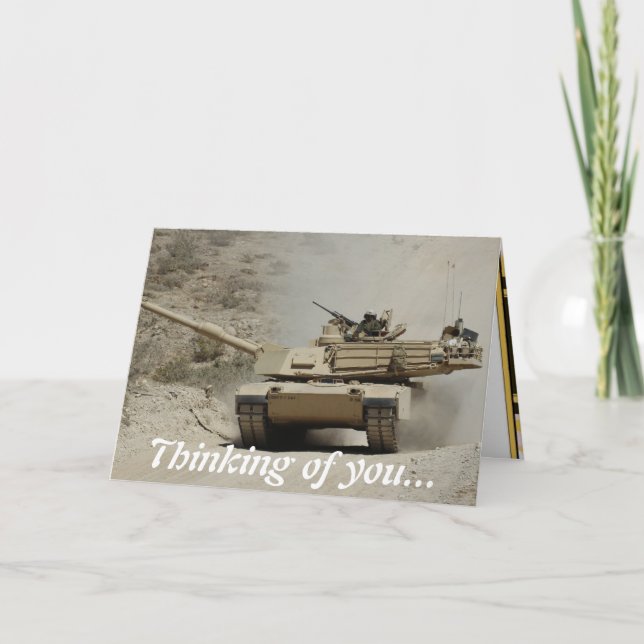 Abrams Tank Kort (Framsida)