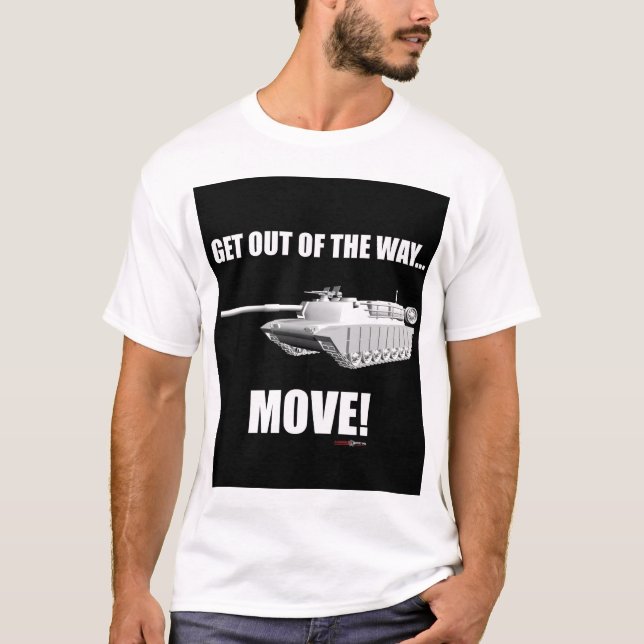 abramstank för flyttning II T-shirt (Framsida)