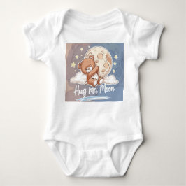 Abrázame Luna – Osito Kawaii con Estrellas T Shirt