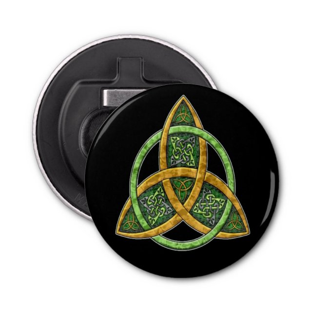 Abrebotellas símbolo Celta Verde Flasköppnare (Framsidan)