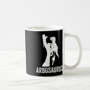Abrosaurus Arborist Trädklättring Trädfällning Arb Kaffemugg